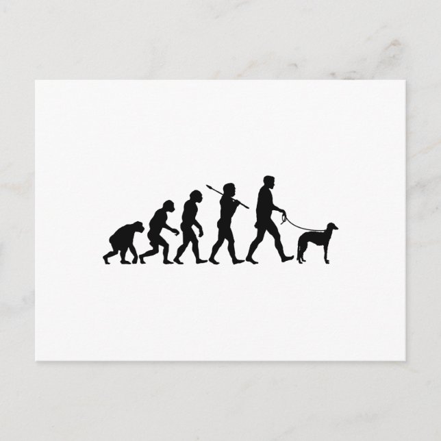 Scottish Deerhound Postkarte (Vorderseite)