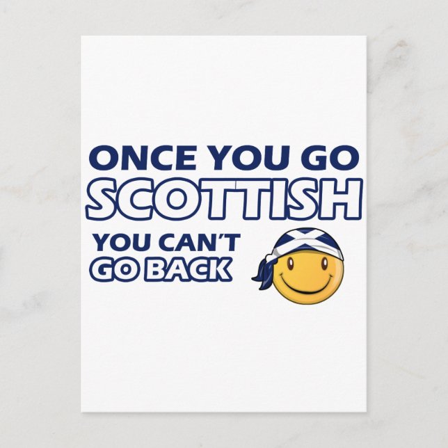 Scottish Designs Postkarte (Vorderseite)
