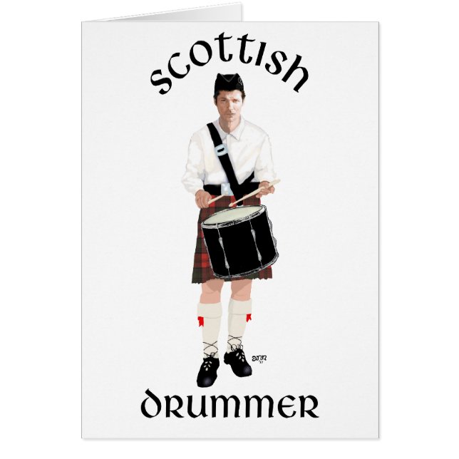 Scottish Drummer - Red Kilt (Vorne)
