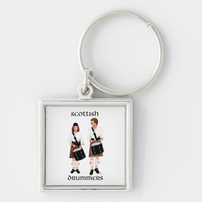 Scottish Drummers Schlüsselanhänger (Vorne)