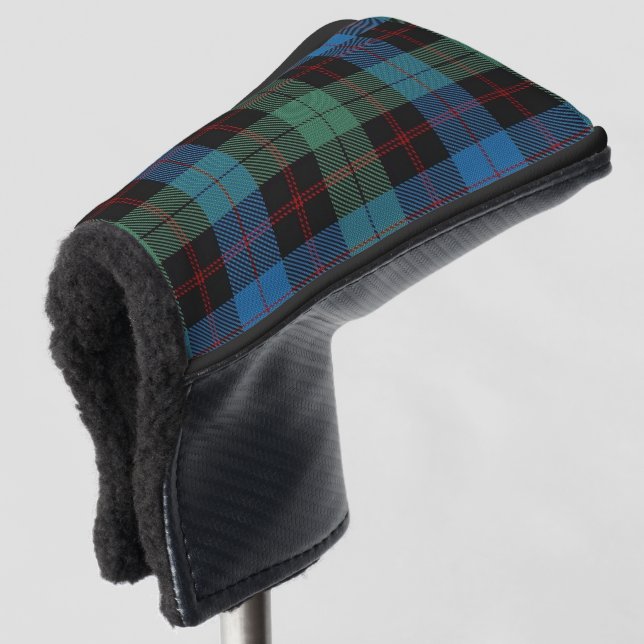 Scottish färbt Clan Guthrie Tartan kariert Golf Headcover (3/4 Vorderseite)