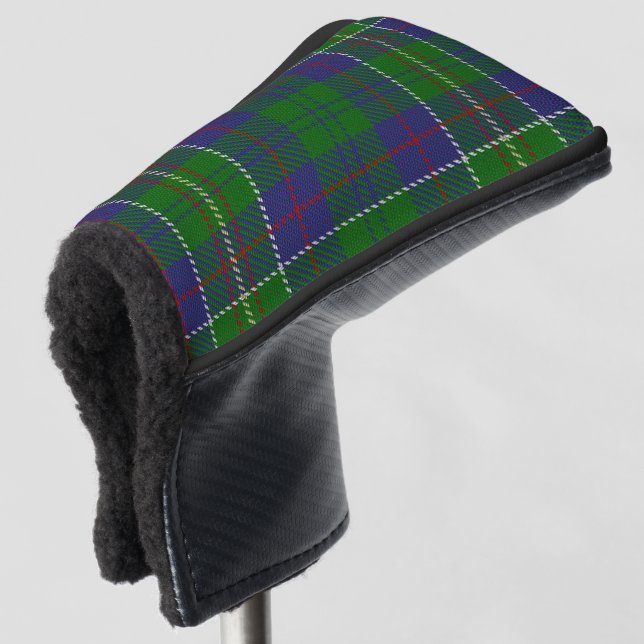 Scottish färbt Clan-JägerTartan kariert Golf Headcover (3/4 Vorderseite)