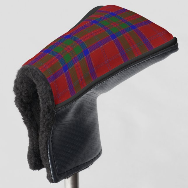 Scottish färbt Clan MacGillivray Tartan kariert Golf Headcover (3/4 Vorderseite)
