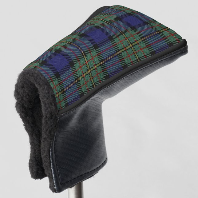 Scottish färbt Clan MacLaren Tartan kariert Golf Headcover (3/4 Vorderseite)