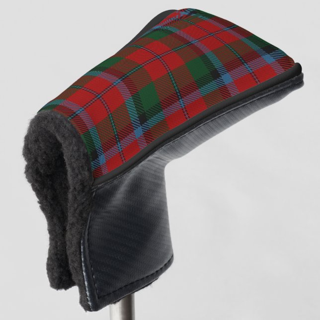 Scottish färbt Clan McNaughton MacNachtan Tartan Golf Headcover (3/4 Vorderseite)