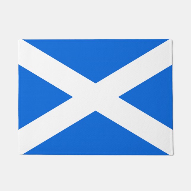 Scottish Flag Dmcnt Fußmatte (Vorderseite)