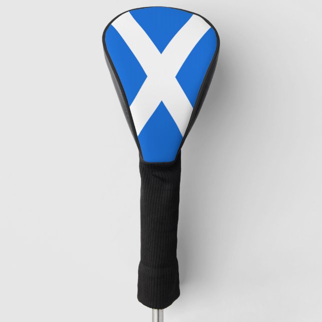 Scottish Flag Golf Driver Cover Bogen Headcover (Vorderseite)