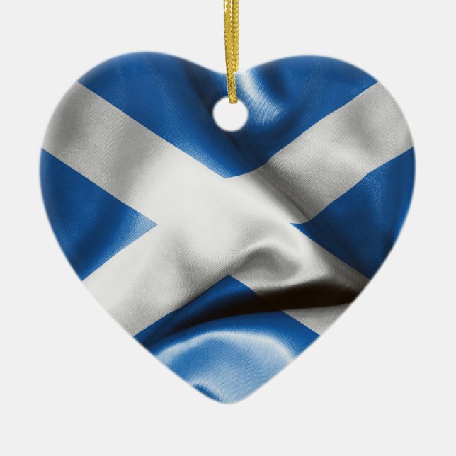 Scottish Flag Herbst Weihnachtsschmuck (Vorne)