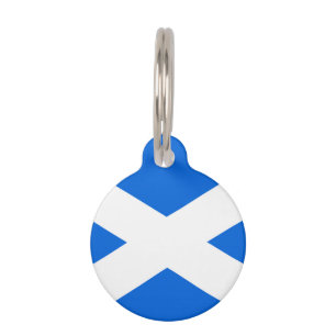 Scottish Flag ptcn Haustiermarke