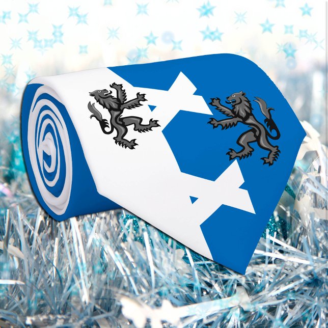 Scottish Flag, Rampant & Scotland business /sports Krawatte (Von Creator hochgeladen)