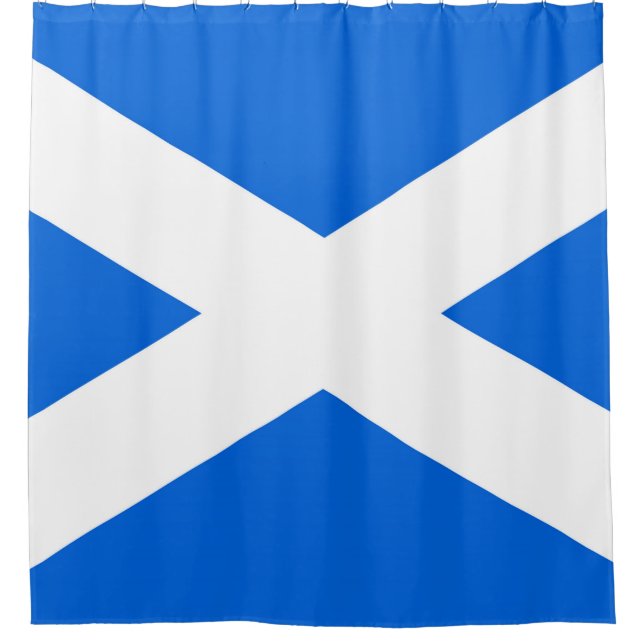 Scottish Flag sccccc Duschvorhang (Vorderseite)