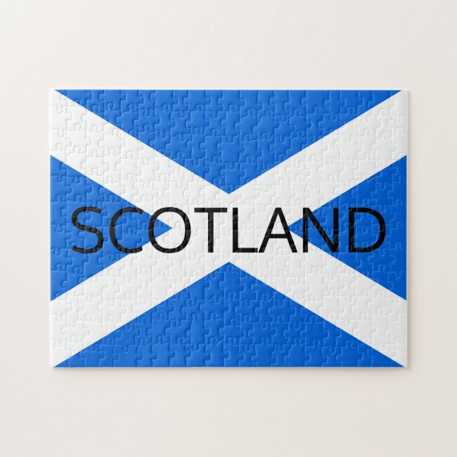 Scottish Flag Scotland 11x14 252pc jpcn (Horizontal)