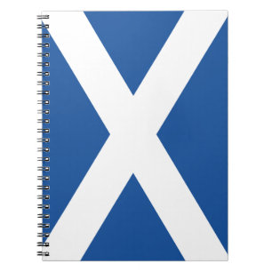 Scottish flagge Scotland Spiralnotebook Journal Notizblock