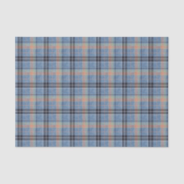 Scottish Floral and Tartan Series Design 29 Seidenpapier (Vorderseite)