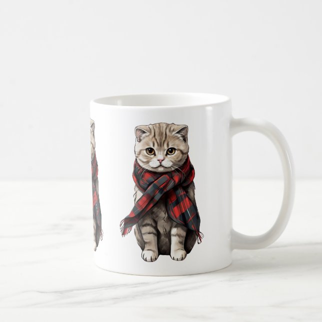 Scottish Fold Cat Kaffeetasse (Rechts)