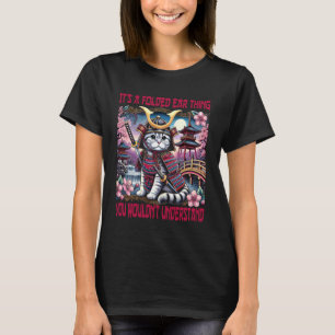 Scottish Fold Katze Es ist eine Ohrensache T-Shirt