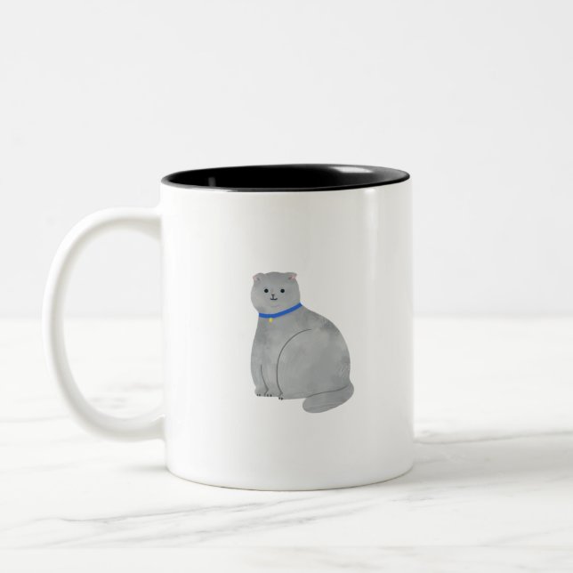 Scottish Folkat Zweifarbige Tasse (Links)