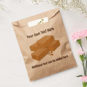 Scottish Fudge is Tablet - Hard Candy - add text Geschenktütchen