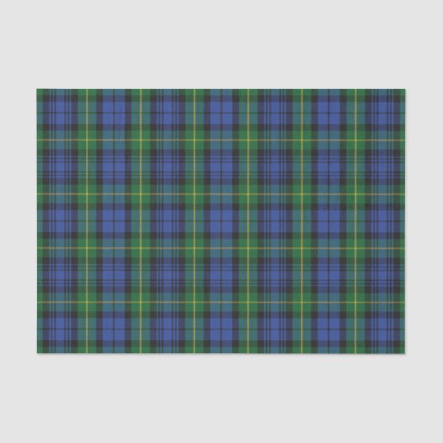 Scottish Gifts Clan Gordon Tartan Seidenpapier (Vorderseite)