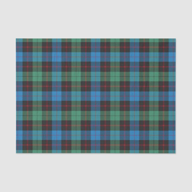 Scottish Gifts Clan Guthrie Tartan Seidenpapier (Vorderseite)