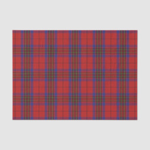 Scottish Gifts Clan Leslie Red und Blue Tartan Seidenpapier