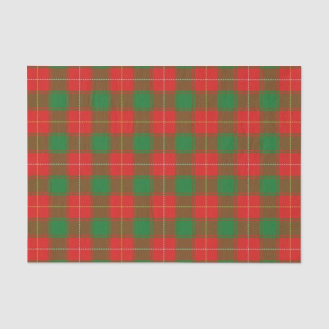 Scottish Gifts Clan MacFie Tartan Seidenpapier (Vorderseite)
