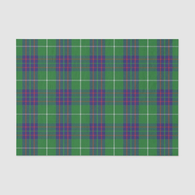 Scottish Gifts Clan MacIntyre Tartan Seidenpapier (Vorderseite)