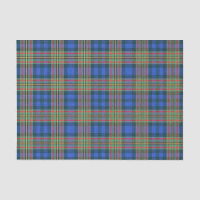 Scottish Gifts Clan MacLellan Tartan Seidenpapier (Vorderseite)