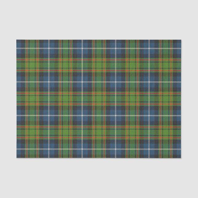 Scottish Gifts Clan MacRae Tartan Seidenpapier (Vorderseite)