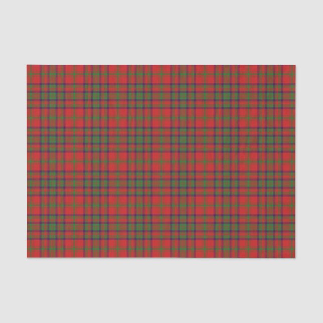 Scottish Gifts Clan Matheson Tartan Seidenpapier (Vorderseite)