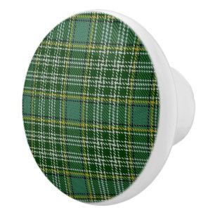 Scottish Grandeur Clan Currie Tartan Kariert Keramikknauf