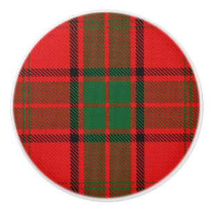 Scottish Grandeur Clan Maxwell Tartan Kariert Keramikknauf