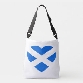 Scottish Heartflag cbcnt Tragetaschen Mit Langen Trägern