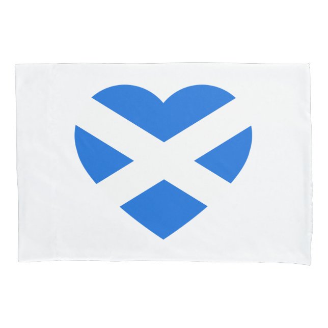 Scottish Heartflag Kissenbezug (Vorderseite)