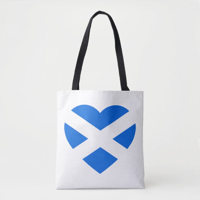 Scottish Heartflag Tasche (Vorderseite)