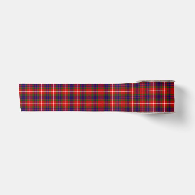 Scottish Heritage Clan Fraser Tartan Satinband (Vorderseite)