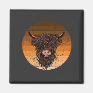 Scottish Highland Cattle Magnet