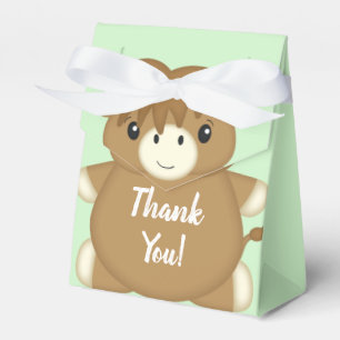 Scottish Highland Cow Baby Shower Geschenkschachtel