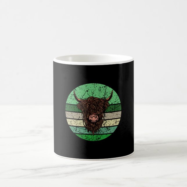 Scottish Highland Cow Kaffeetasse (Mittel)