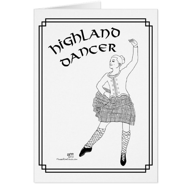 Scottish Highland Dancer (Vorne)