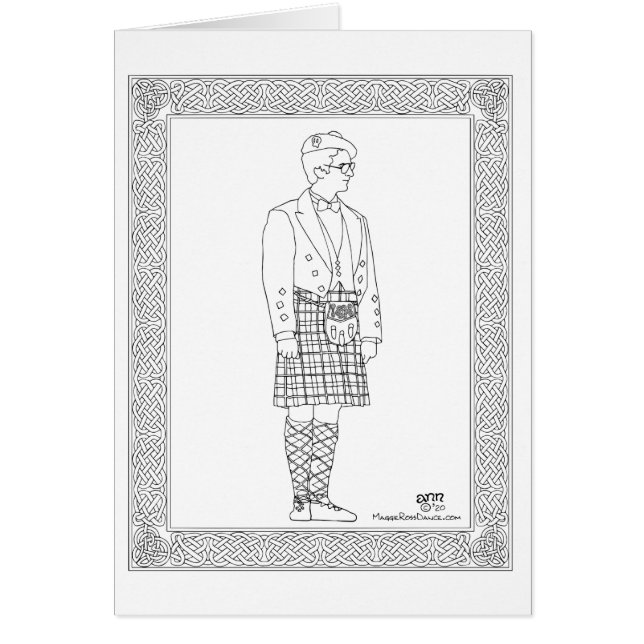 Scottish Highland Dancer (Vorne)