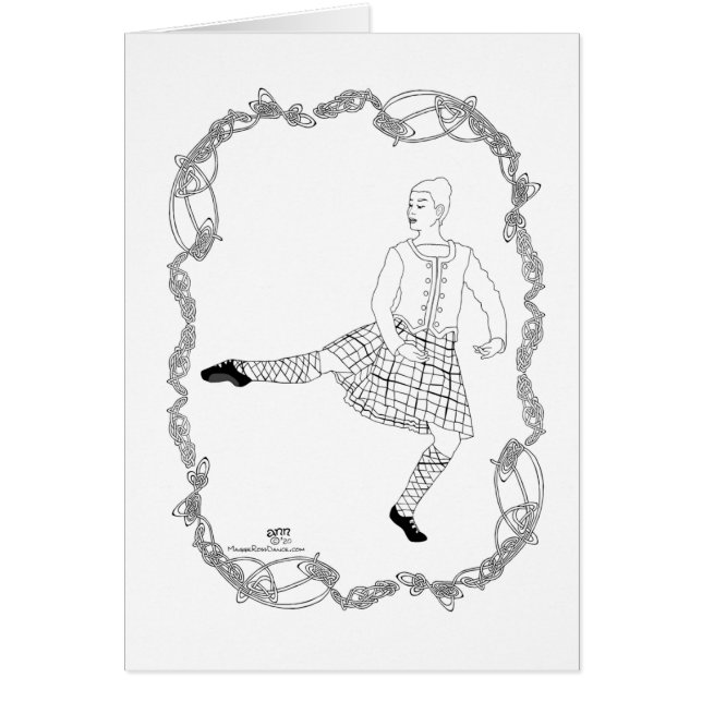 Scottish Highland Dancer (Vorne)