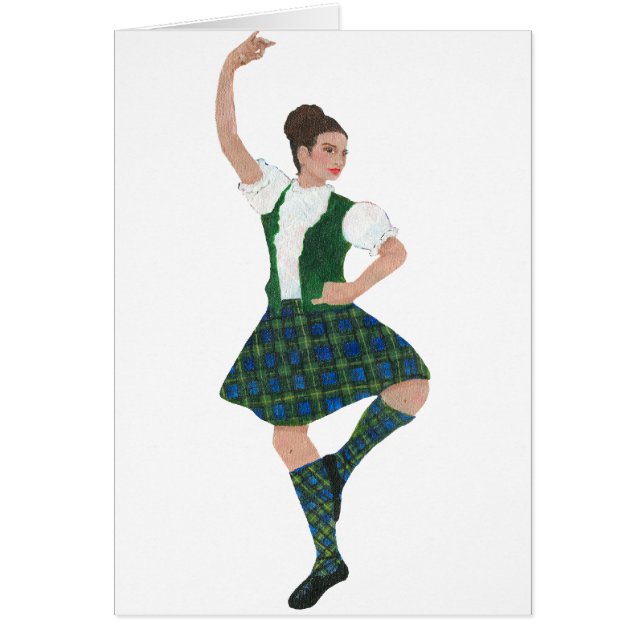 Scottish Highland Dancer Campbell (Vorne)