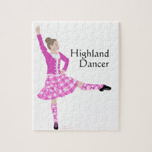 Scottish Highland Dancer Pink