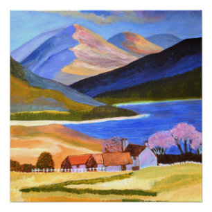 Scottish Highlands2 Paper Poster