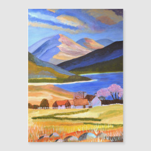 Scottish Highlands 2 Holiday Card Magnetkarte