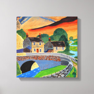 Scottish Highlands 2 , Stretched Canvas Print Leinwanddruck