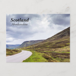 Scottish Highlands Aberdeenshire Postkarte