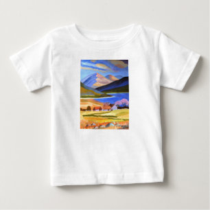 Scottish Highlands Toddler Ruffle T-Shirt