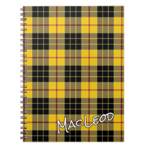 Scottish Honor Clan MacLeod von Lewis Tartan Notizblock